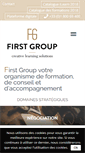Mobile Screenshot of firstgroup.fr